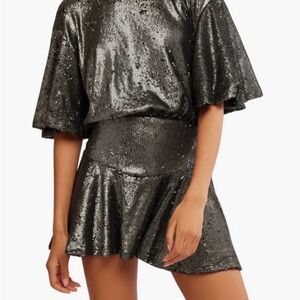 Free People Manuka Sequin Dress NWT